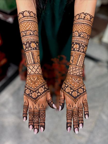 Mitali - Bridal Mehendi Full Bridal Mehendi (Hands) photo 157