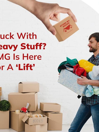 Stuck with heavy stuff and don't know where to put it? I'm here for a 'lift'. Let me take the weight off your shoulders and your floor space.