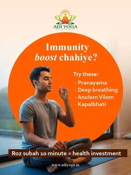 Immunity boost chahiye? Especially during Mumbai's monsoon, a few minutes of breathwork can make all the difference. I teach simple yet powerful techniques like Pranayama and Kapalbhati to boost your energy and build your body's natural defenses.