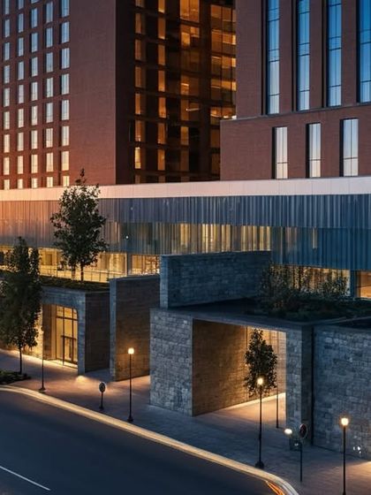 We were honored to be runners-up in the design competition for this mixed-use development in Astana, Kazakhstan. This project pushed our creativity and vision, and we are proud to have been part of this incredible opportunity to shape a skyline.