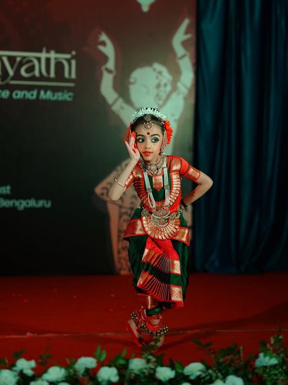 Another shot of our talented sub-junior winner, capturing her expressive eyes and perfect posture.