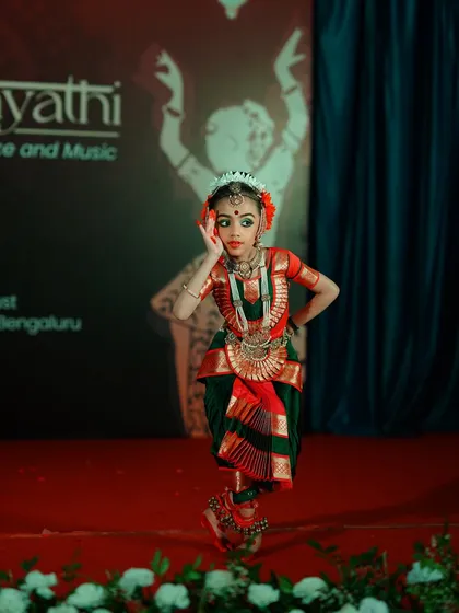 Another shot of our talented sub-junior winner, capturing her expressive eyes and perfect posture.