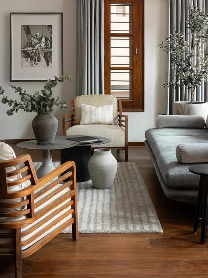 Aakriti Saraf Design - Full-Service Residential Interior Design The Art of Stillness: Living & Social Spaces photo 8