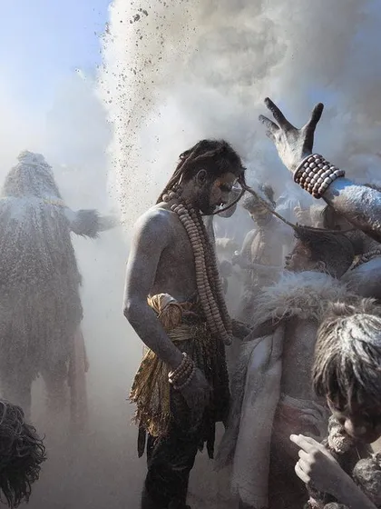 In the chaos of Masan Holi at Varanasi's Manikarnika Ghat, life and death dance together. I plunged into the clouds of ash to capture this otherworldly scene, where spirituality is raw, unfiltered, and intensely alive.