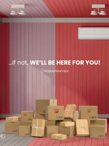 If your new year's resolution is to declutter, I'll be here for you. I can store all the things you're not ready to part with but need out of the way.