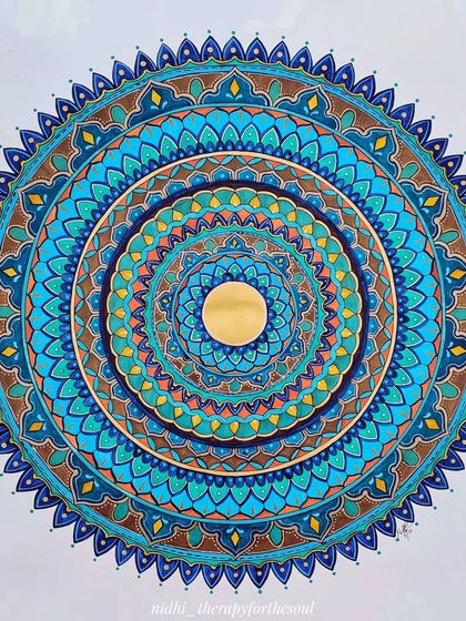 Nidhi - Custom & Fine Art Paintings Meditative Mandalas photo 23
