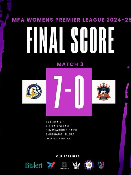 Beating the heat and our opponents with a 7-0 win in the premier league.