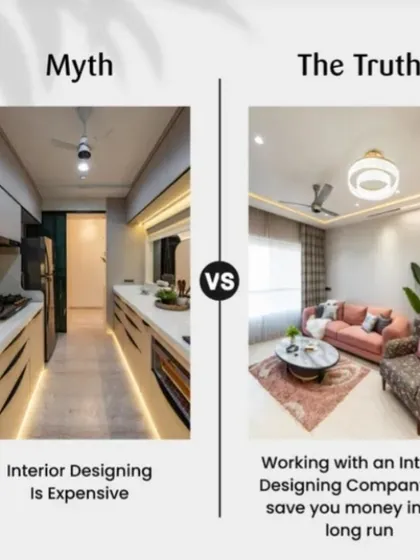 A common myth is that hiring an interior designer is expensive. The truth is, my service saves you money in the long run by avoiding costly mistakes, sourcing materials efficiently, and ensuring quality work that lasts.