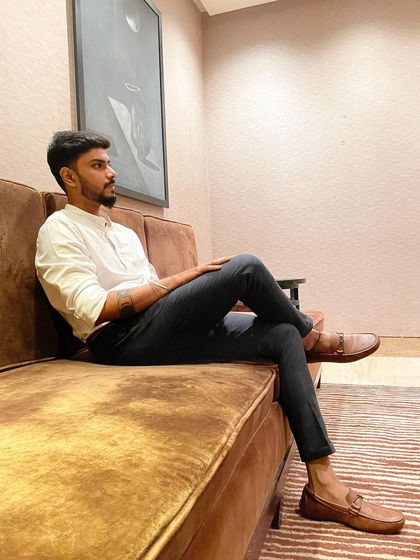 Taking a moment between gigs. As a traveling DJ for destination weddings and private parties, I'm always on the move, but my focus remains on delivering a top-tier performance every time.