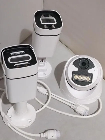 We have 5MP IP full-color 4K HD resolution cameras available at the best prices. This includes both bullet and dome types.