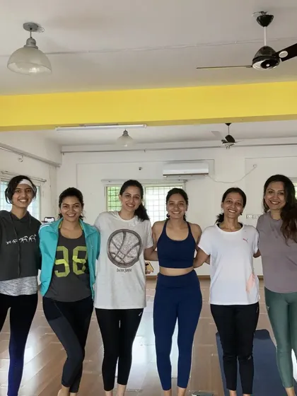A group photo with some of the amazing women from a recent Pop Pilates® event. I love bringing women together to prioritize movement and feel strong in their bodies.