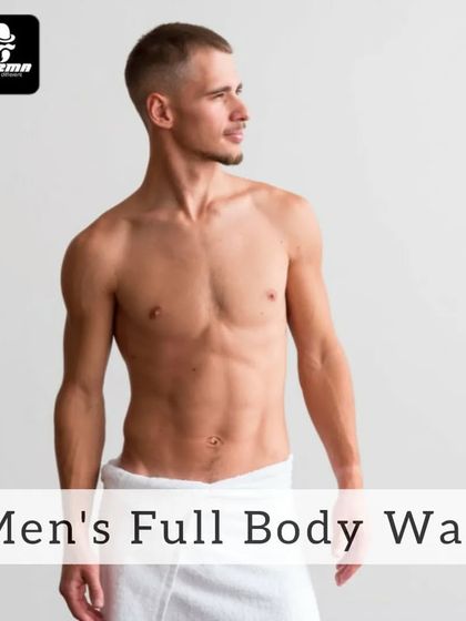 My men's full body wax service is designed to leave your skin feeling smooth and looking great from head to toe.