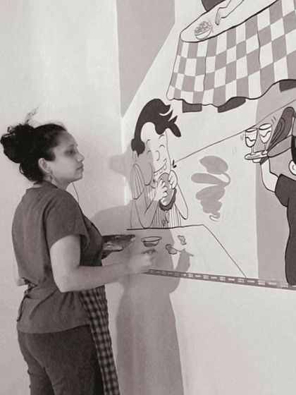 Aanchal Gupta - Custom Murals & Wall Art Commercial Murals: Cafes & Offices photo 32