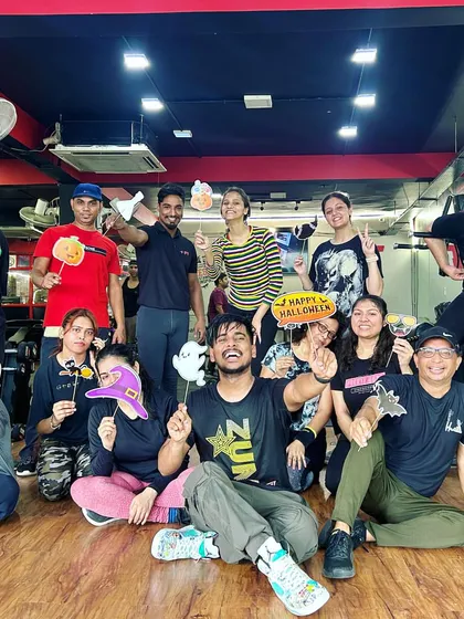 Happy Halloween from our fitness family. We love a good theme, and our Halloween party was all about spooky props, fun costumes, and of course, a killer dance workout.