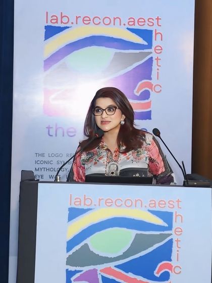 Speaking at the Oculoplastic Conference was a fantastic opportunity to bridge the gap between our fields and share dermatological perspectives on periocular health.