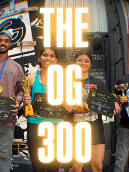 Guts and glory. The winners of The OG 300, 2025, celebrating their incredible achievement. What a day, what a lovely day.