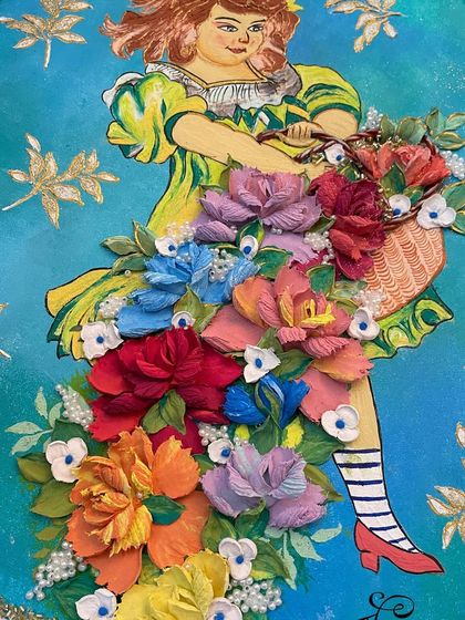 Jashn-e-Kala by Sakshi - Custom Russian Sculpture Decor Wall Art: Birds, Blooms & Whimsy photo 85