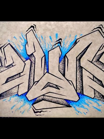 Yogi Graffiti - Custom Murals & Wall Art Signature Devanagari & Indian Themes photo 30