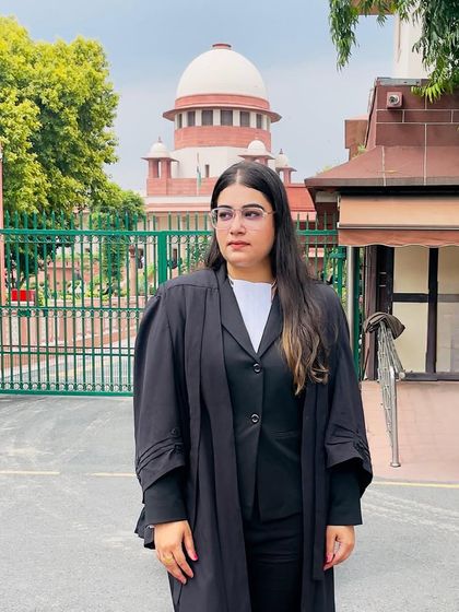 A candid moment of reflection at the Supreme Court of India before heading into a crucial hearing.