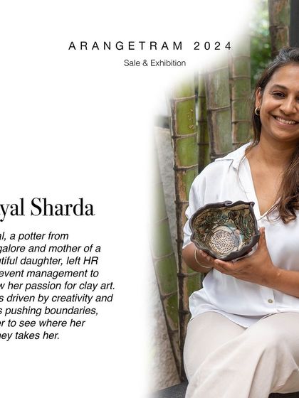 Clay Station - Pottery & Ceramics Classes & Workshops Our Community Showcase: Arangetram & Hunar photo 109