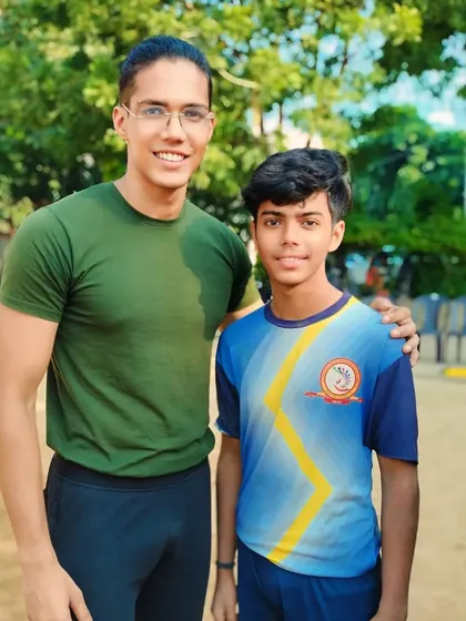 Another young player gets a chance to meet his idol, Deepanshu sir. We believe in creating opportunities for our students to meet their heroes.