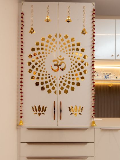 DesignCafe - Custom Modular & Space-Saving Furniture A Corner for Peace: Vastu-Compliant Pooja Units photo 12