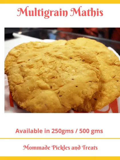 For a healthier twist on a classic, I created this Multigrain Mathi. It’s a savoury and spiced cracker that gives you the goodness of multiple grains in every crunchy bite, without compromising on that traditional taste.