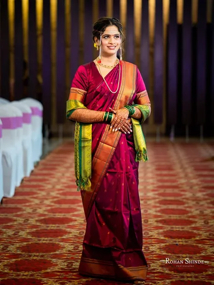 The complete look, exuding grace and tradition. The makeup is subtle enough to feel comfortable yet polished enough for this once-in-a-lifetime moment.