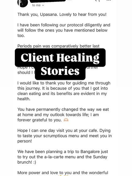This client's message is a testament to the lasting impact of this lifestyle. She shares how her period pain improved and how our work together permanently changed the way her family eats and their outlook on life.