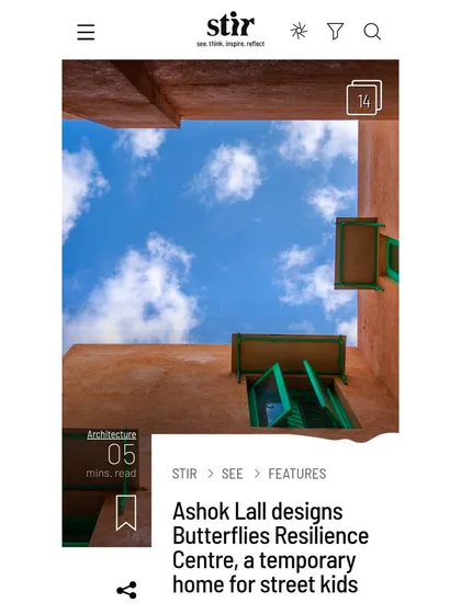 The project was featured in STIR world, highlighting its role as a sustainable and low-cost home for street children. This recognition helps spread the message of what is possible with thoughtful, green architecture.