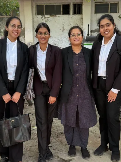 Another shot with my team. Their dedication and hard work are the backbone of my practice.