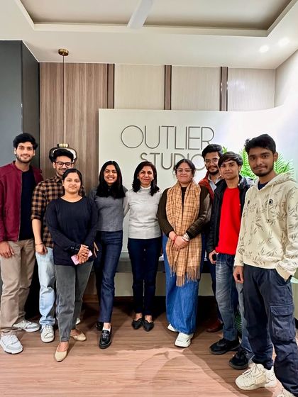 I am incredibly proud of my amazing team. Their dedication and talent are the backbone of Outlier Studio, turning our shared vision into reality on every project.