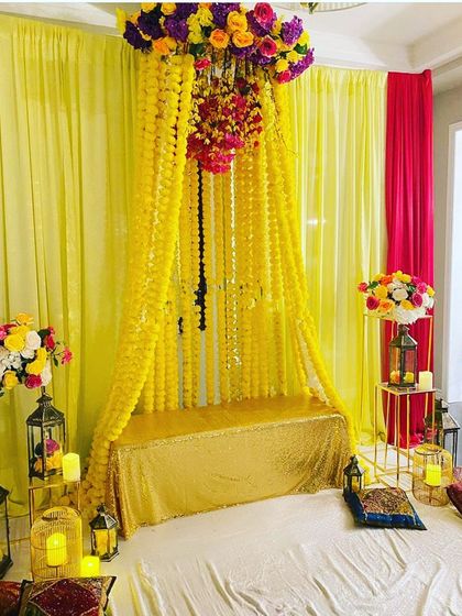 Creative&Creations - Event Decoration Vibrant Haldi & Mehendi Decor photo 33