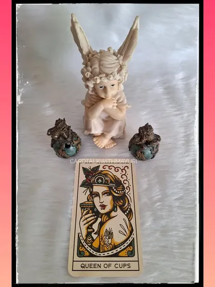 A December forecast with the Queen of Cups, bringing supportive, loving, and empathetic energy. The affirmation: "I am relaxed and at peace."