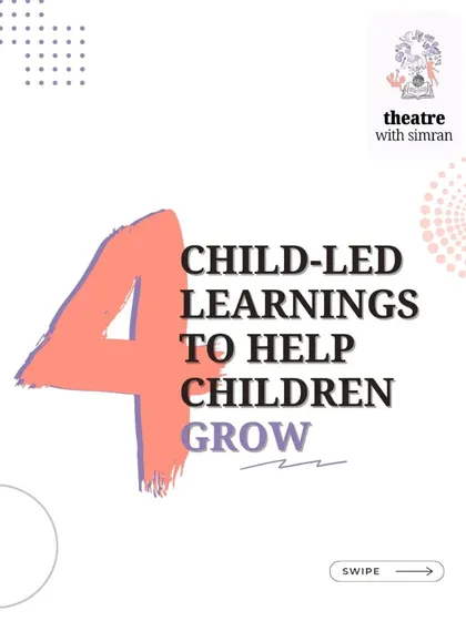I believe in child-led learning. Here are four key ways we empower children to grow by following their lead and trusting their creative instincts.