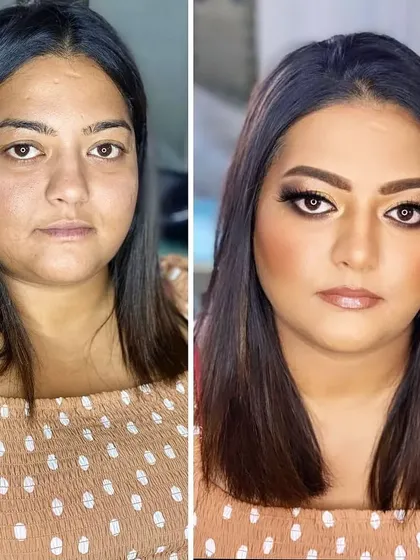 A subtle and natural makeup transformation using earthy tones. This look is perfect for someone who wants to look polished but still feel like themselves.