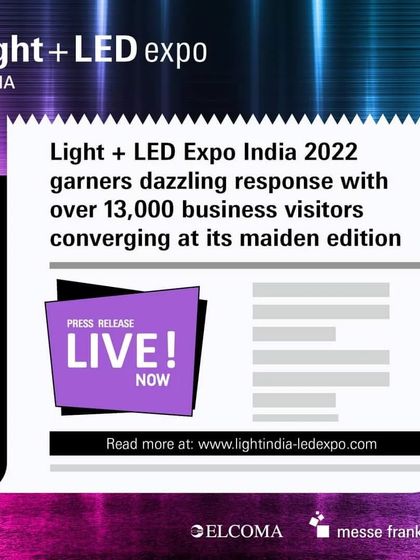 A press release from our maiden edition, which garnered a dazzling response with over 13,000 business visitors.