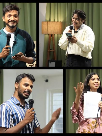 More talented artists sharing their comedy, poetry, and stories.