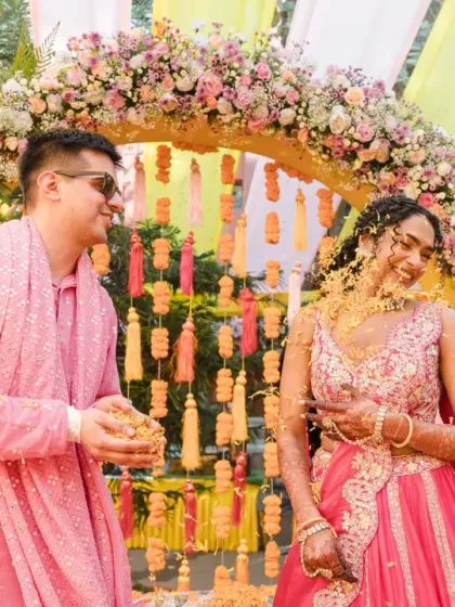 WhatKnot - Wedding Photography & Videography The Haldi Edit: Colours, Chaos & Laughter photo 38