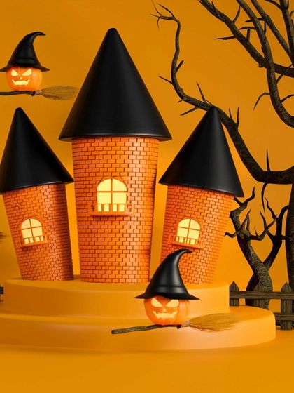 A duplicate of the fun Halloween background set.