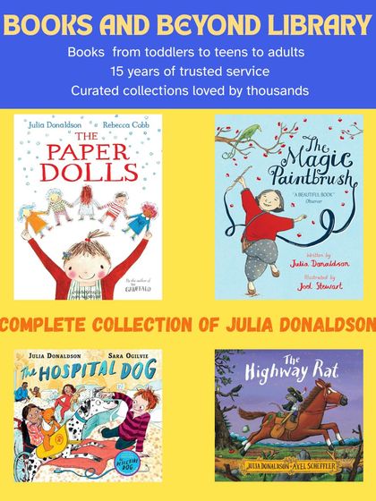 Continue the journey with more of Julia Donaldson's imaginative tales. Here you'll find "The Paper Dolls," "The Magic Paintbrush," and "The Highway Rat," each with its own special message and beautiful artwork.