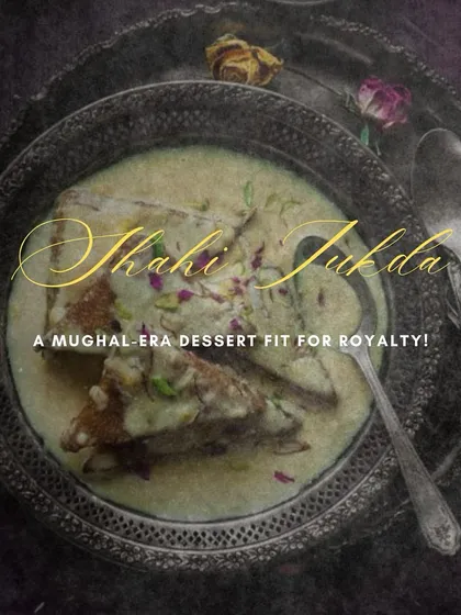 A Mughal-era dessert fit for royalty. Our Shahi Tukda is a crispy, creamy, and aromatic treat for any dessert lover.