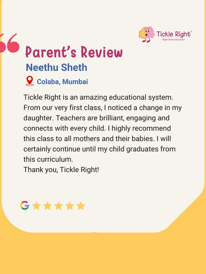 Tickle Right - Early Childhood Education Programs Stories from Our Tickle Right Family photo 13