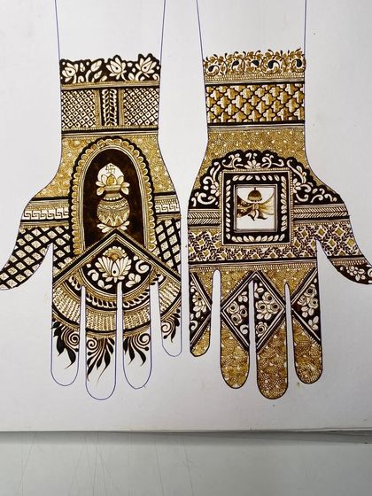 Umesh Kumar - Mehandi Art Classes & Workshops From Paper to Perfection: Our Practice Method photo 5