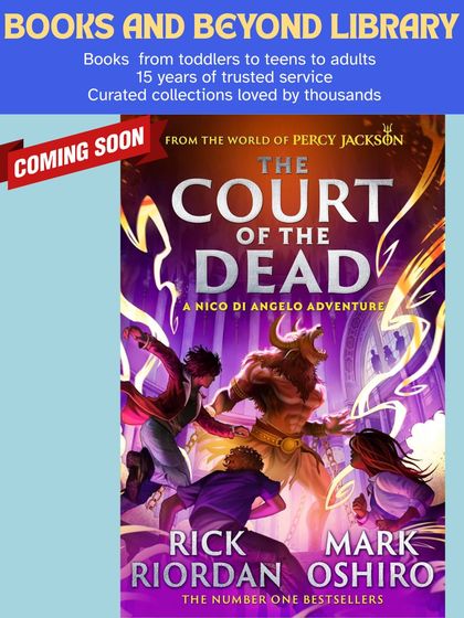 Coming soon from the world of Percy Jackson! A new adventure featuring Nico di Angelo and Will Solace is on its way. Get ready for another thrilling story from #1 bestselling author Rick Riordan.