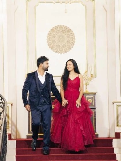 The Dress Bank - Wedding & Special Occasion Outfit Rentals Coordinated Couple Outfits photo 15