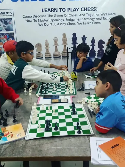 Concentration and strategy in action during our beginner's chess class. Under the guidance of our professional teachers, students learn openings, tactics, and endgames, developing critical thinking skills with every move.