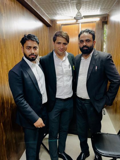 Standing with my professional peers. The legal fraternity is built on mutual respect and support.