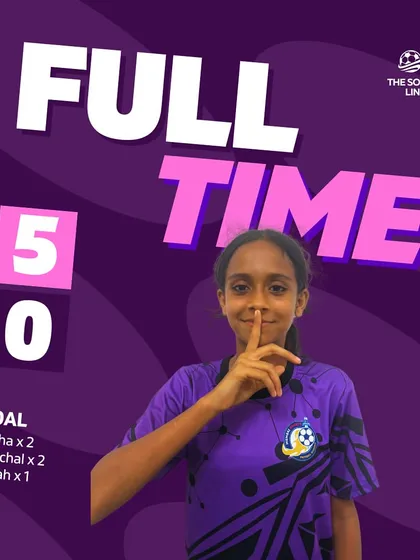 A 5-0 victory for the U17s, showing their dominance in the tournament.