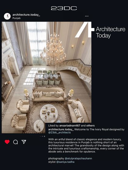 Architecture Today featured The Ivory Royale, highlighting its artful blend of classic elegance and modern luxury. They noted that the grandiosity of the design and its luxurious craftsmanship set a new benchmark for opulence.